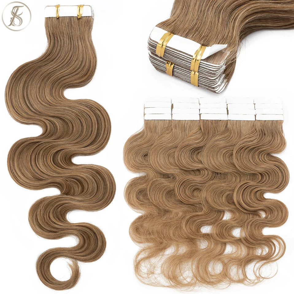 Human Hair Wigs - WowAngel Leimlose Perücken, gerade, 13 x