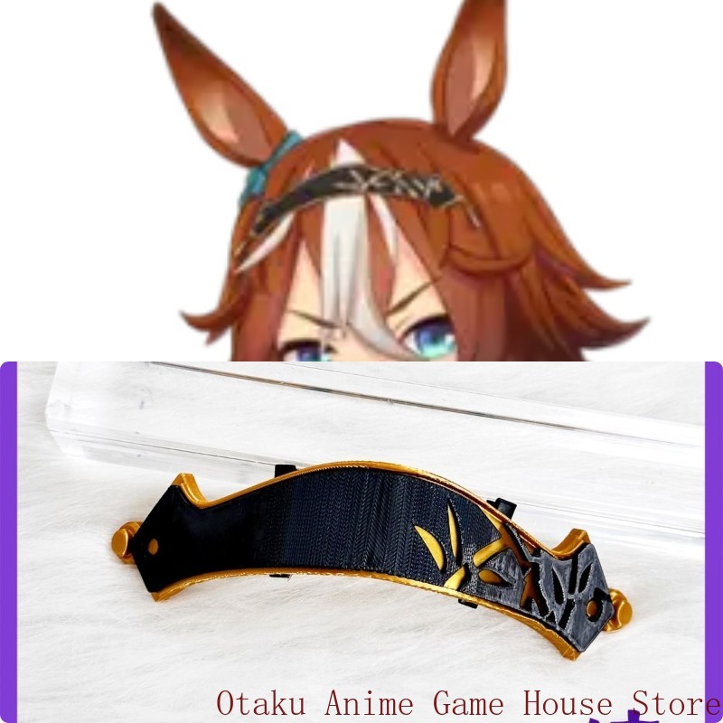 Hair Clips - Umamusume: Pretty Derby, Bambus-Memory, 3D-gedrucktes Anime-Cosplay-Requisit,