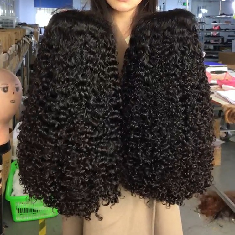 Glueless Wear And Go Human Hair Wig - Wear and Go Pixie Lockenperücke aus