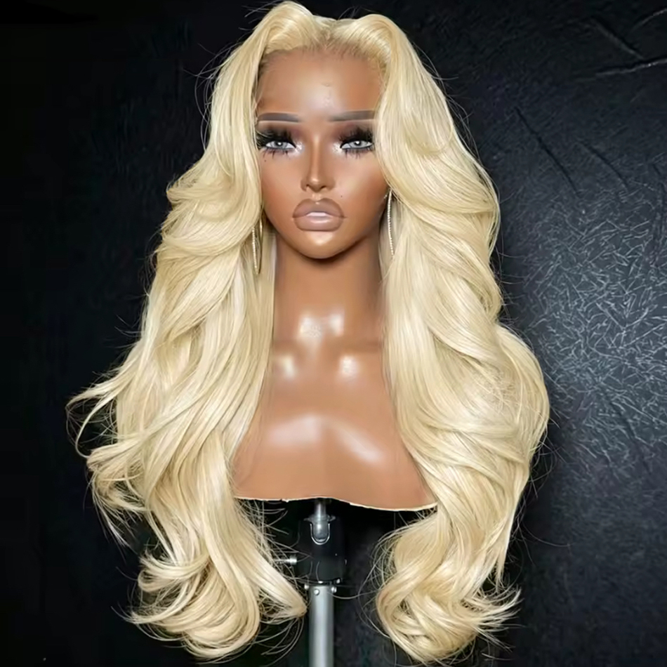 613 Blonde Body Wave Lace Front Wig - 613 13x6 Lace Frontal Perücke aus