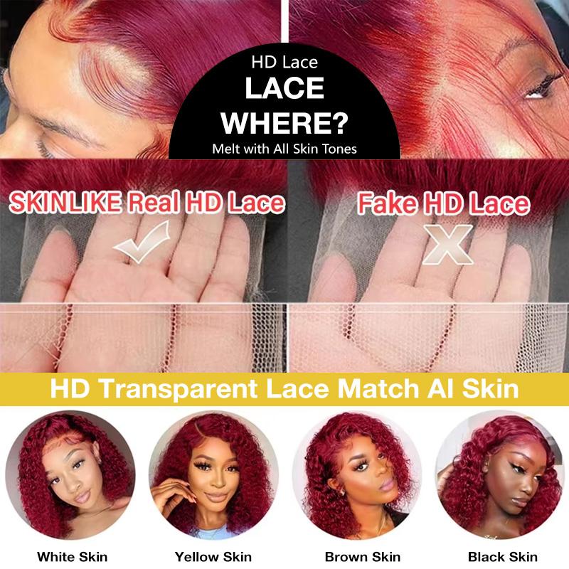 99j Deep Wave Lace Front Echth – Human Hair Wigs Bewertung und Preis