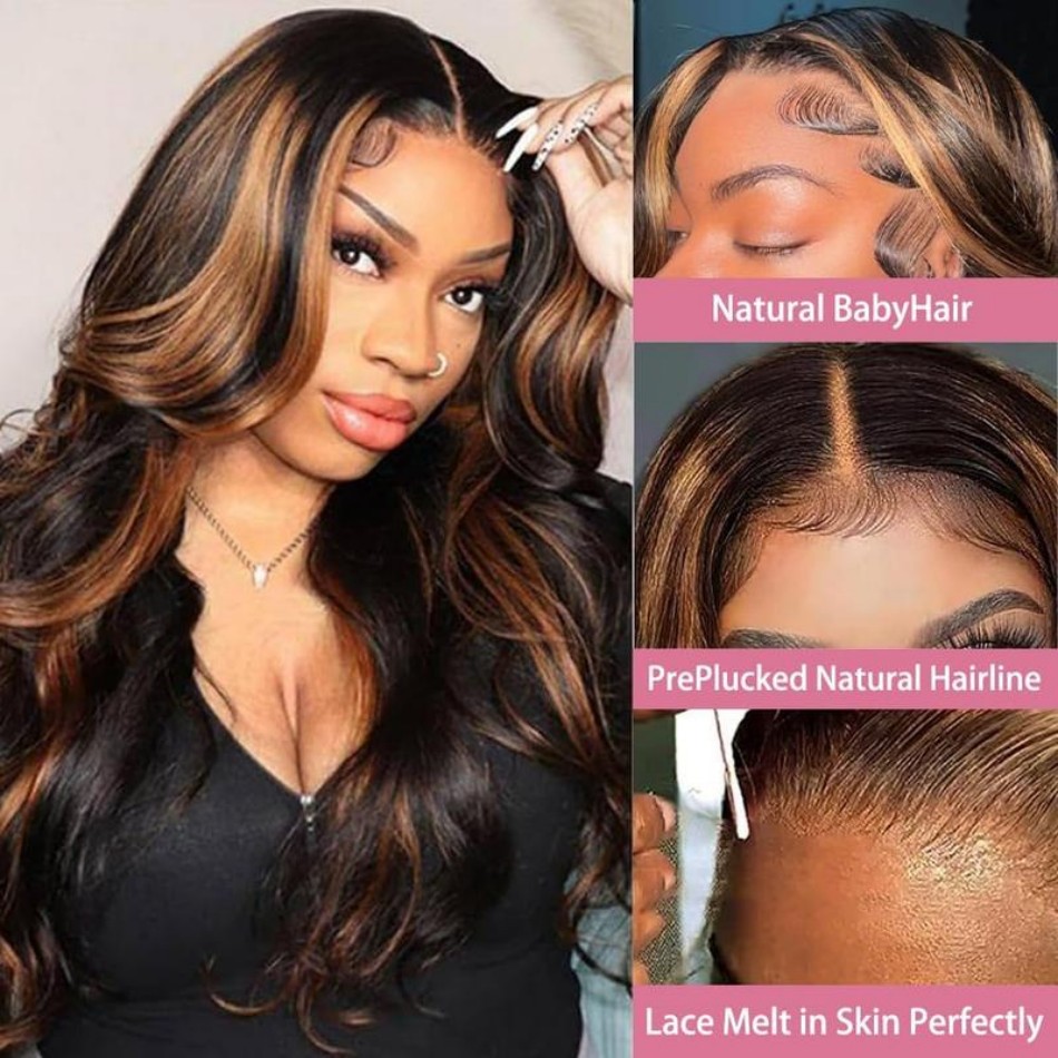 P1B30 Körperwelle Echthaar Per – Hd Lace Frontal Wig Human Hair Pre Plucked Bewertung und Preis