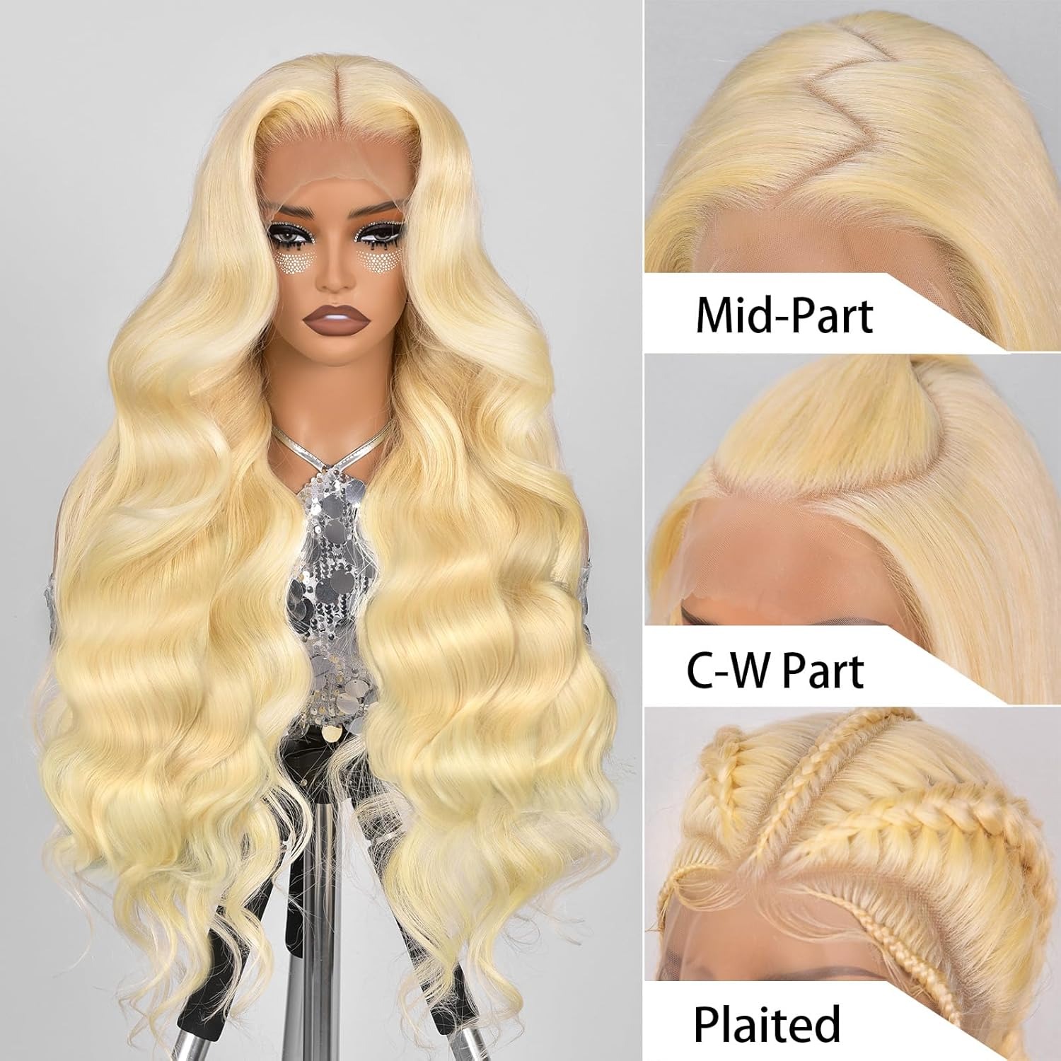 13x4 Lace Front Perücke Echtha – 613 Blonde Body Wave Lace Front Wig Bewertung und Preis