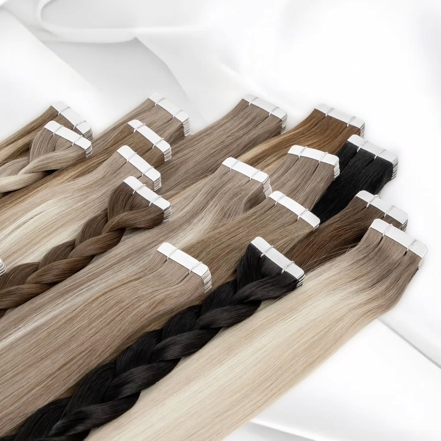 100% Remy Echthaar Glattes Tap – Invisible Tape In Extensions Real Hair Bewertung und Preis
