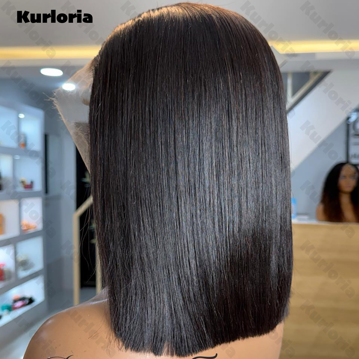 Gerade Bob-Perücke, natürliche – Glueless Wear And Go Human Hair Wig Bewertung und Preis