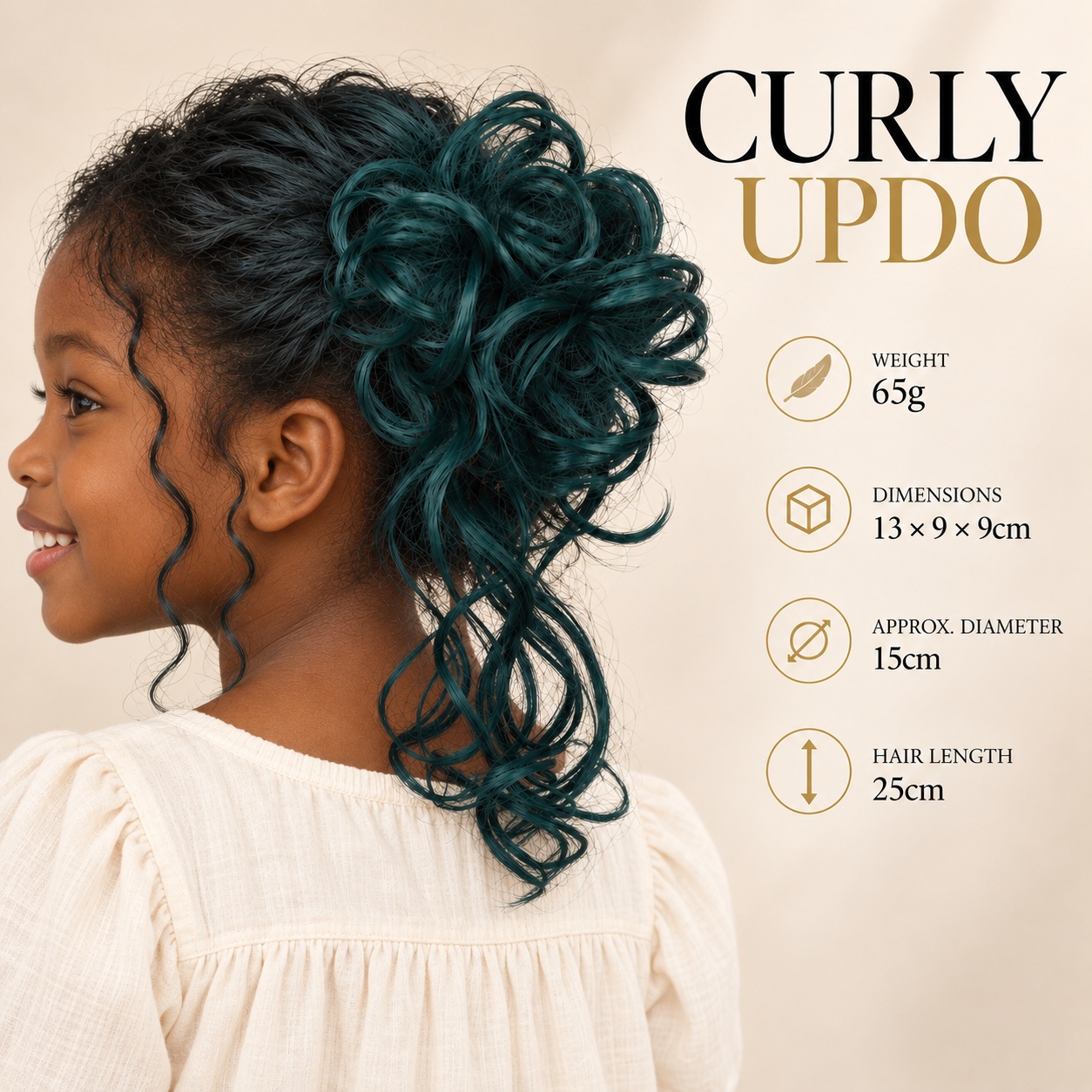 Lockiger Dutt-Haarteil mit Haa – Claw Clip Messy Bun Hair Piece Bewertung und Preis